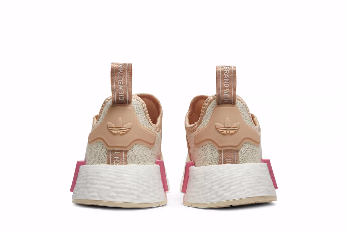 Adidas Women's NMD_R1 Wonder White Halo Blush, view 7