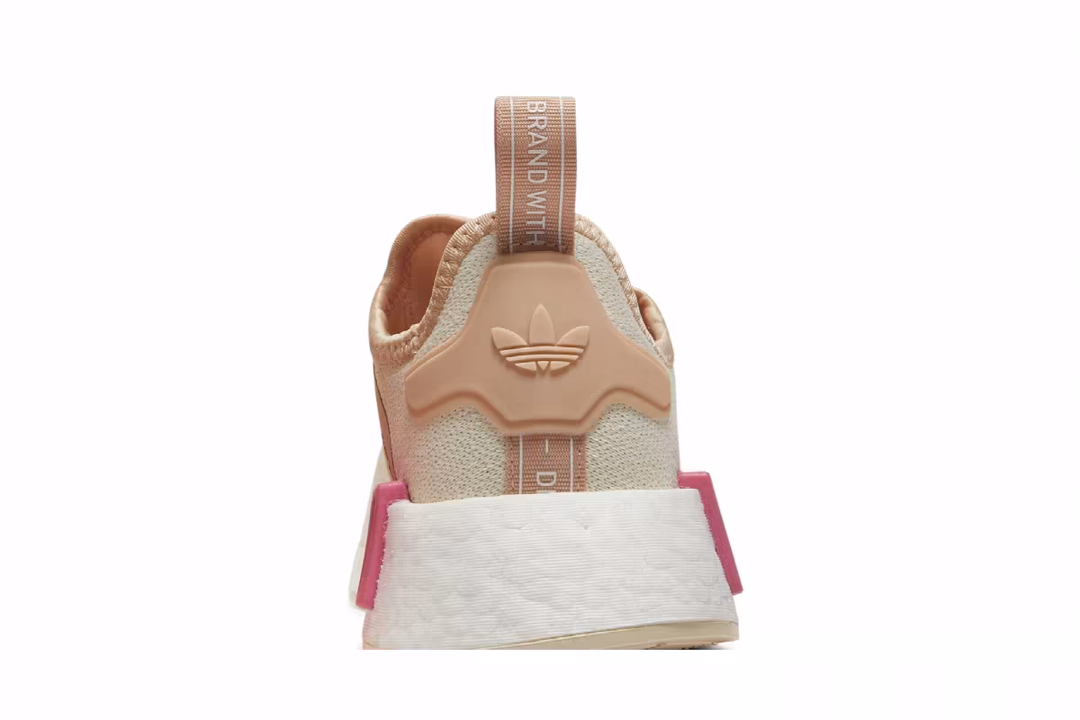 Adidas Women's NMD_R1 Wonder White Halo Blush, view 8