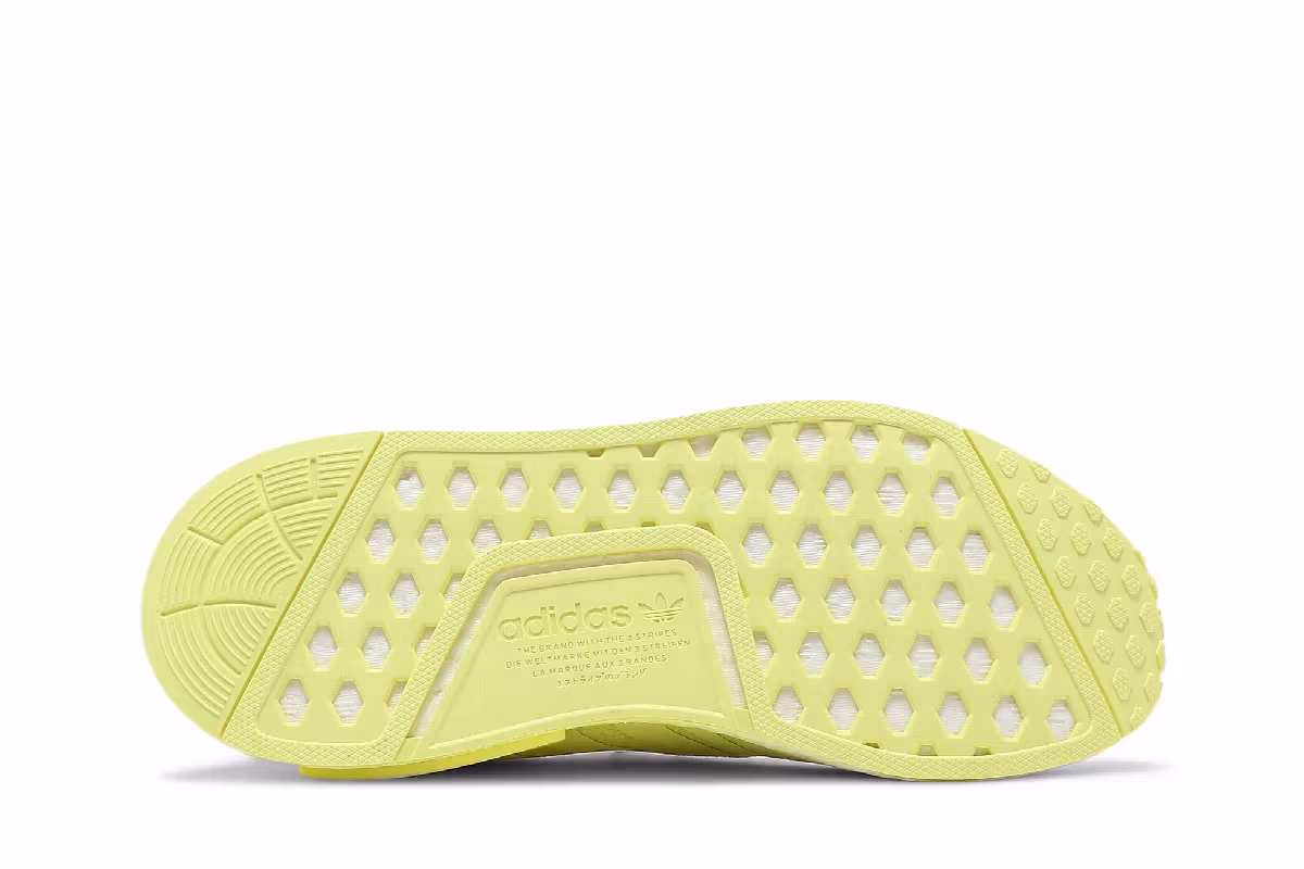 adidas Women's NMD_R1 Pulse Yellow, view 5