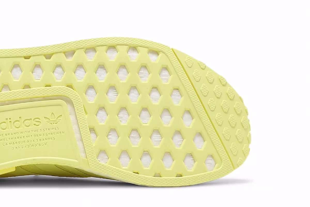 adidas Women's NMD_R1 Pulse Yellow, view 6
