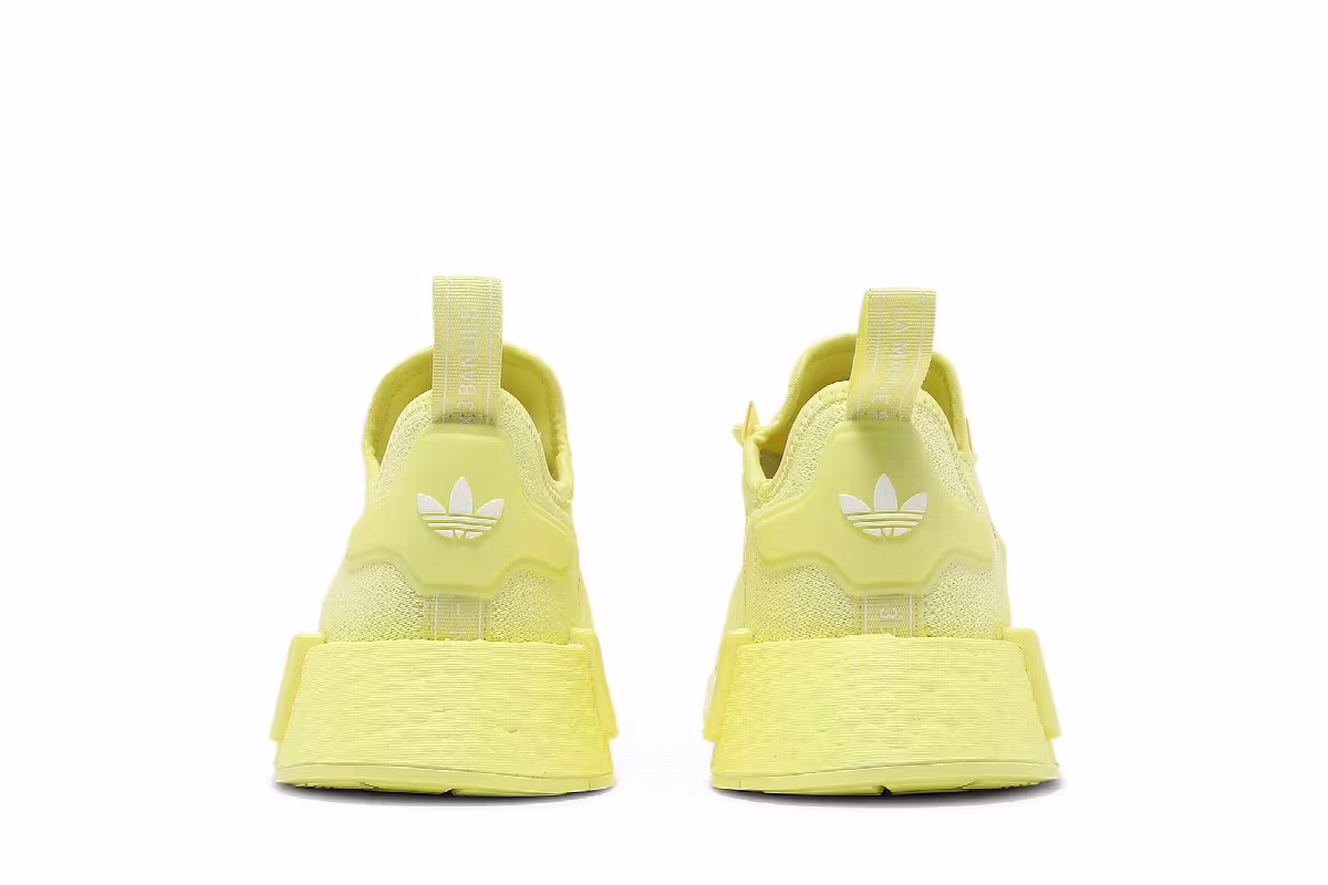 adidas Women's NMD_R1 Pulse Yellow, view 7
