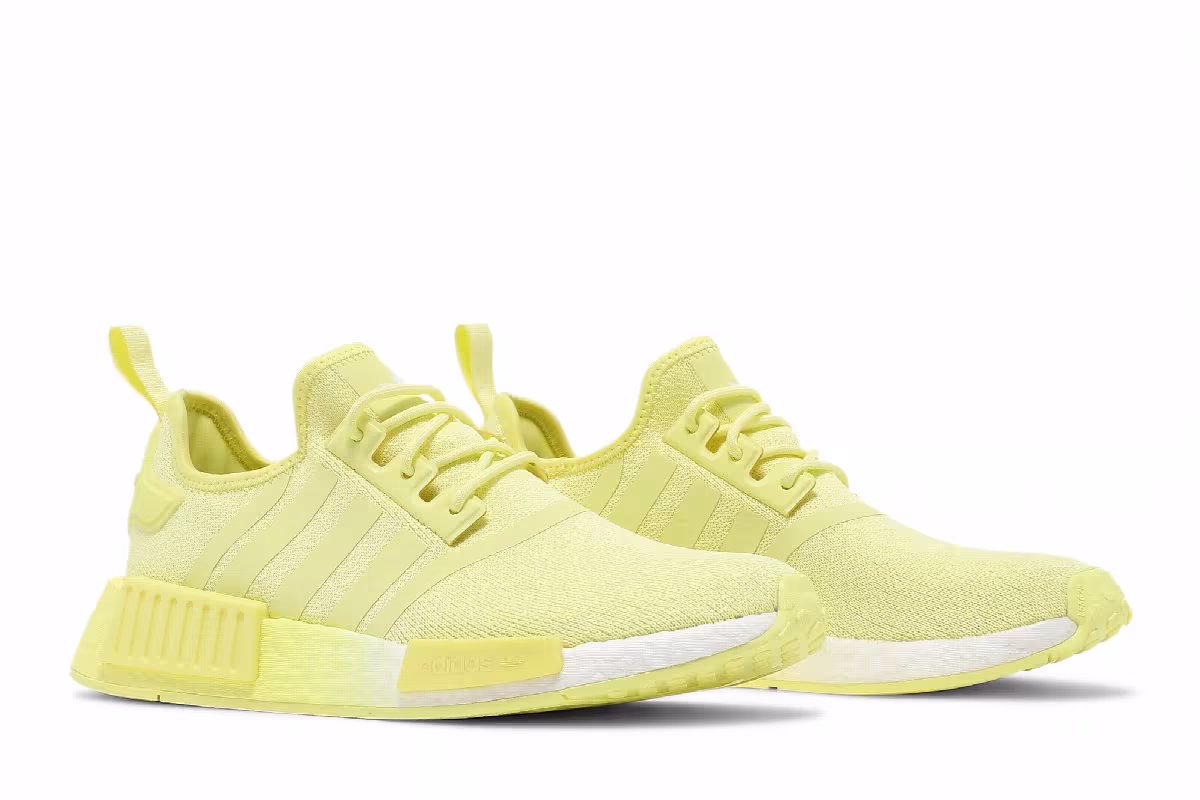 adidas Women's NMD_R1 Pulse Yellow, view 9
