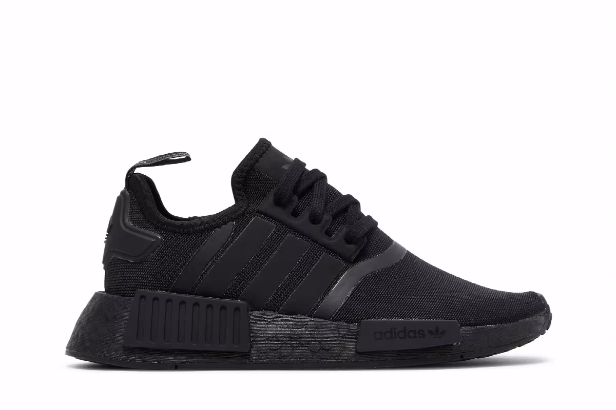 adidas NMD_R1 J Triple Black, view 2
