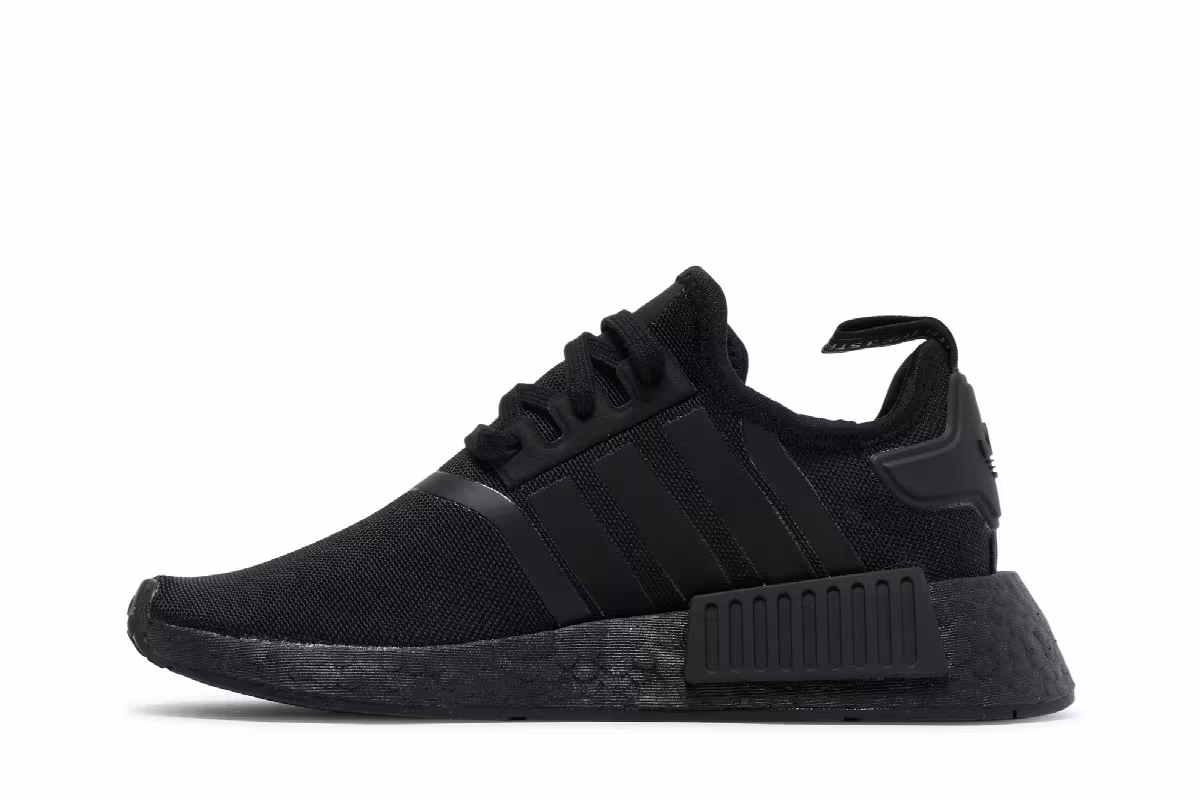 adidas NMD_R1 J Triple Black, view 4