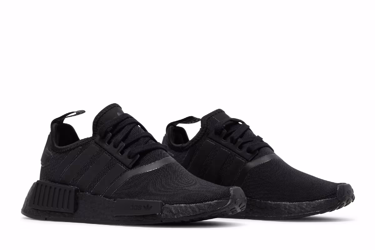 adidas NMD_R1 J Triple Black, view 9