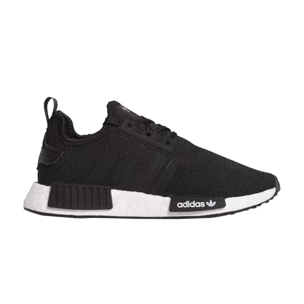 adidas NMD_R1 Refined Little Kid Black White
