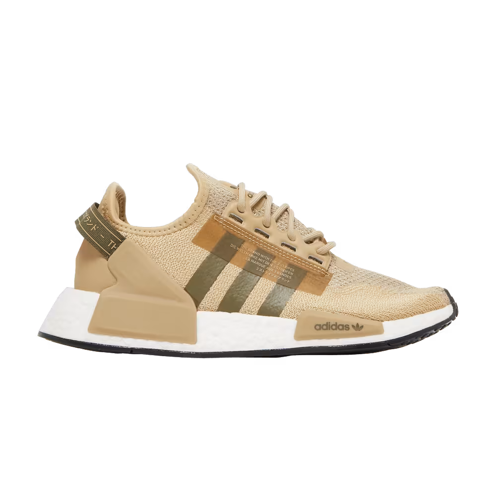 Adidas NMD_R1 V2 J Beige Tone Focus Olive