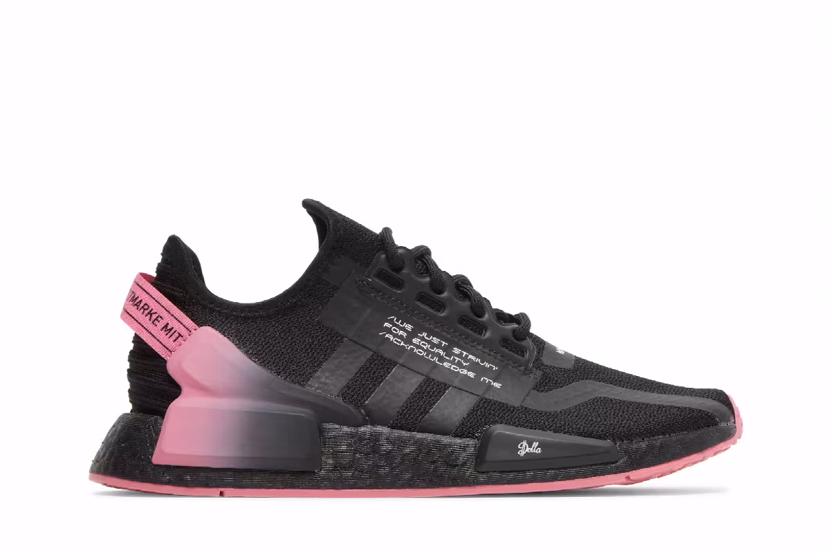 Damian Lillard x adidas NMD_R1 V2 J D.O.L.L.A., view 2