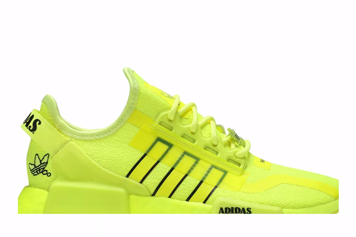 Adidas NMD_R1 V2 J Solar Yellow, view 3