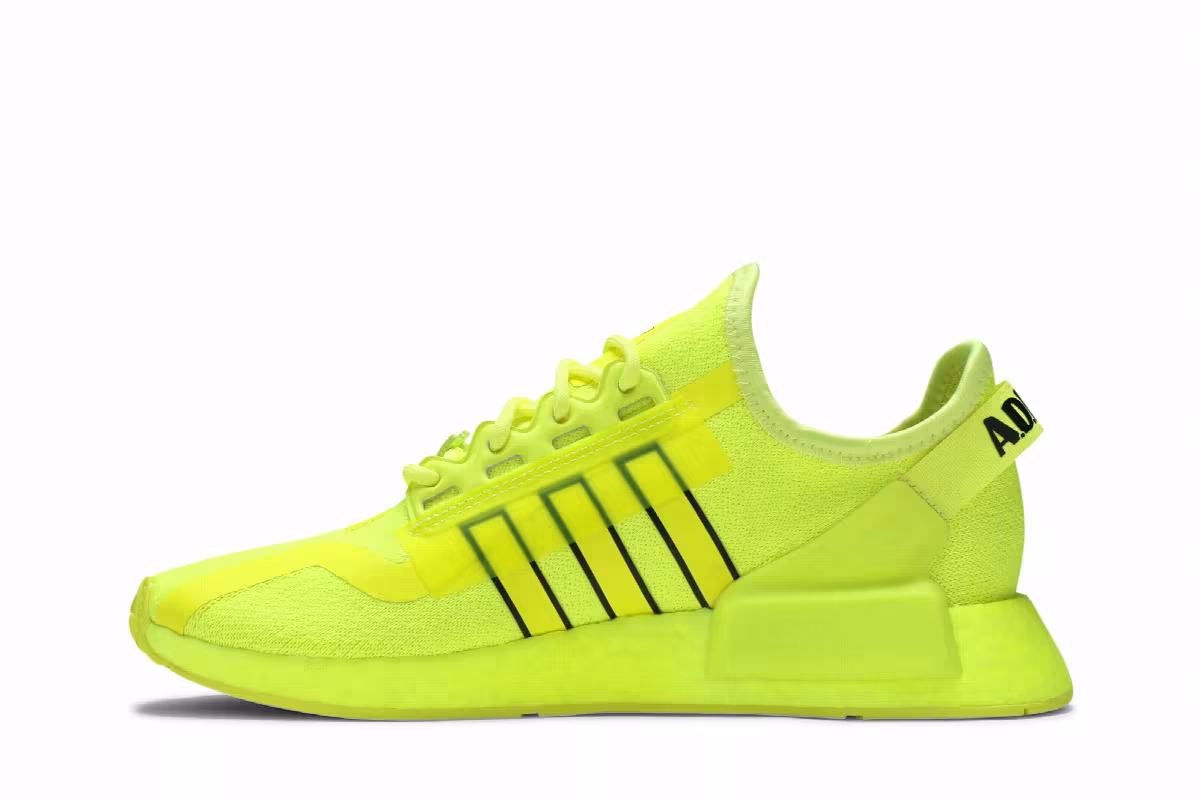 Adidas NMD_R1 V2 J Solar Yellow, view 4