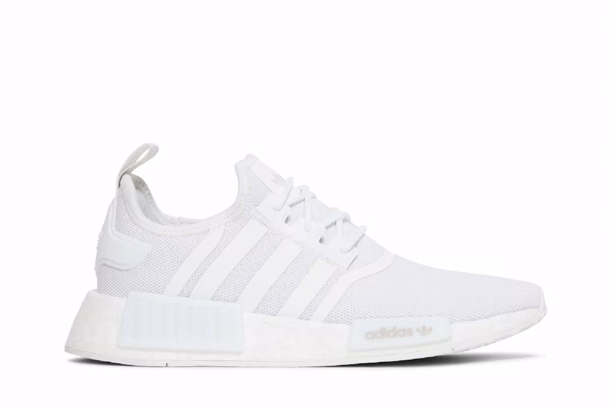 adidas NMD_R1 Refined J White Grey, view 2