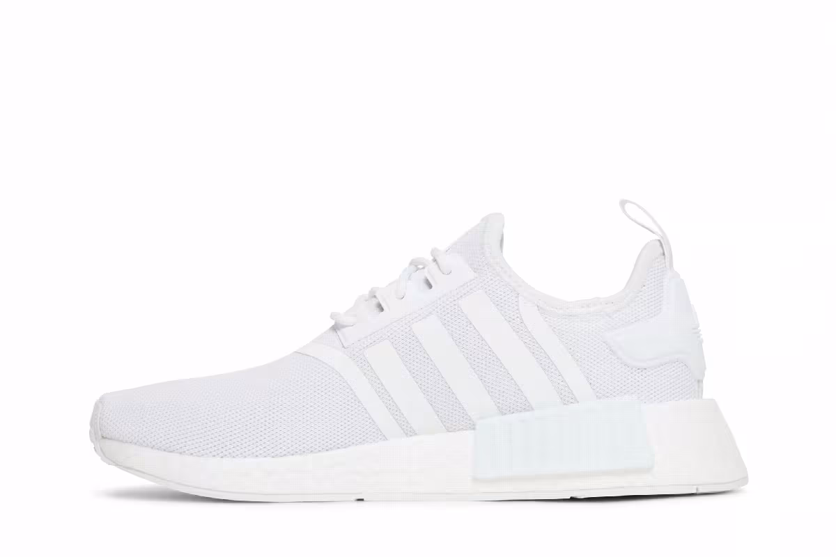 adidas NMD_R1 Refined J White Grey, view 4