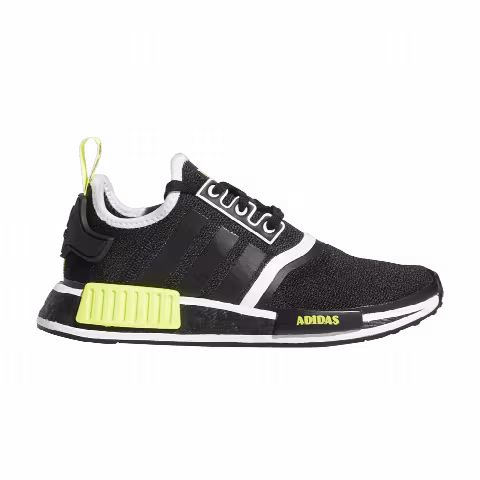 Adidas NMD_R1 Big Kid 'Black Solar Yellow'