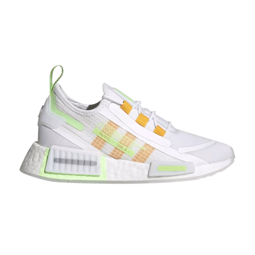 Adidas NMD_R1 Spectoo J White Signal Green