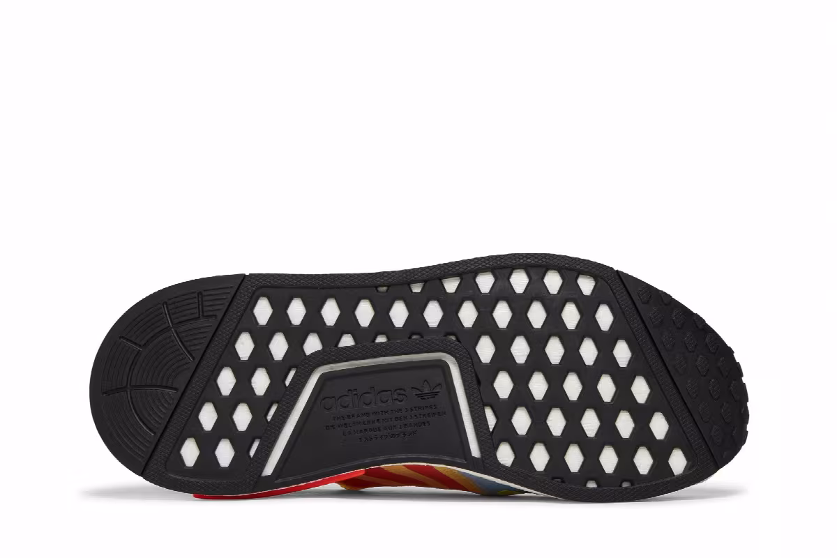 Kevin Lyons x adidas NMD_R1 Refined Big Kid Monster, view 5