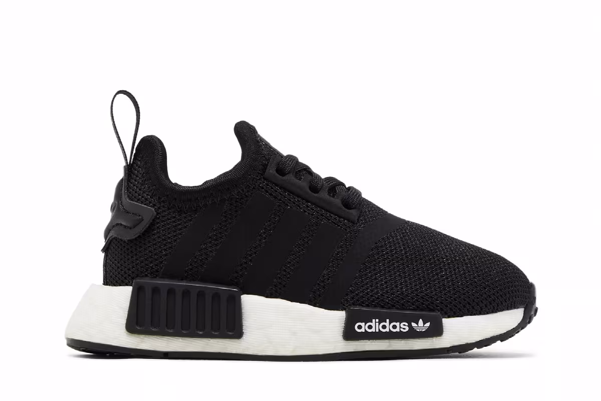 adidas NMD_R1 Refined Infant Black White, view 2