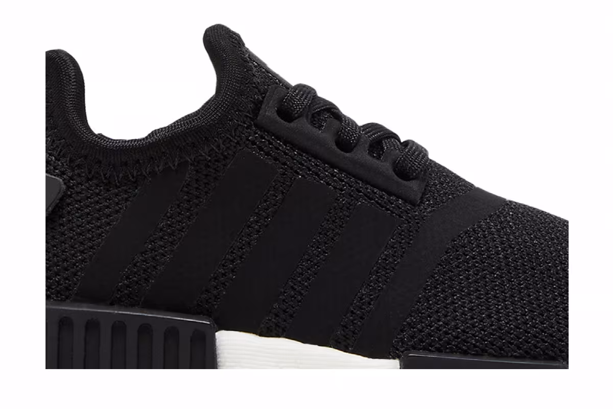 adidas NMD_R1 Refined Infant Black White, view 3