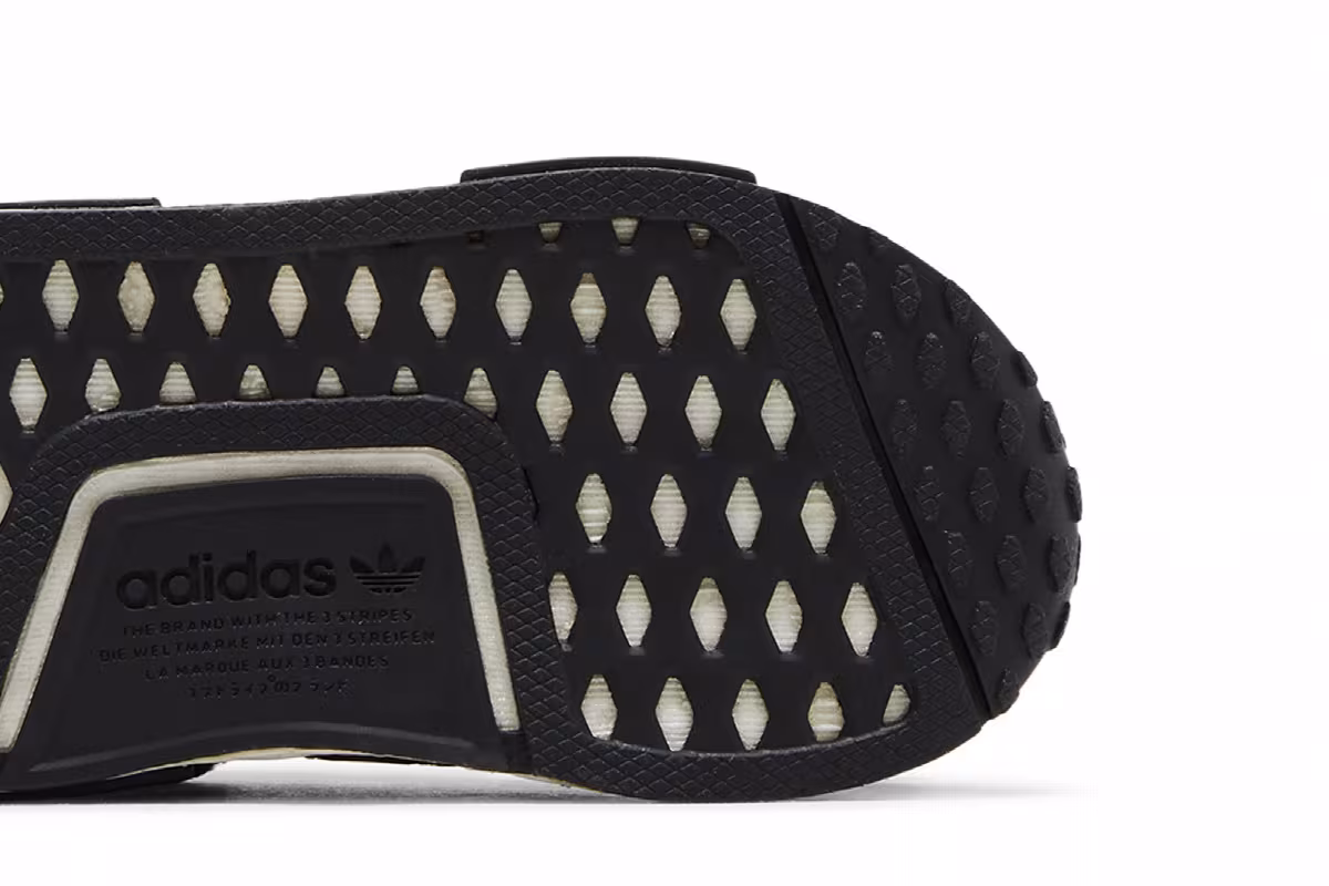 adidas NMD_R1 Refined Infant Black White, view 6