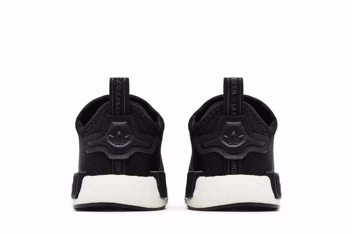 adidas NMD_R1 Refined Infant Black White, view 7