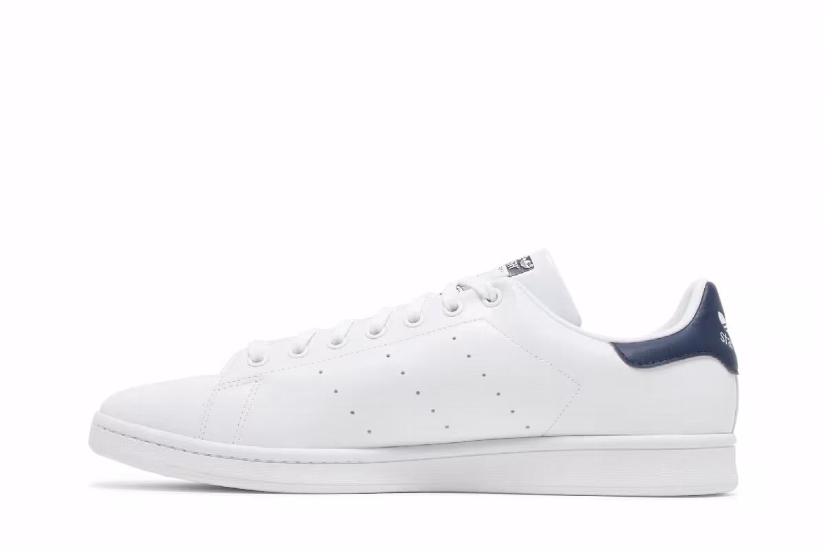 adidas Stan Smith White Collegiate Navy, view 4