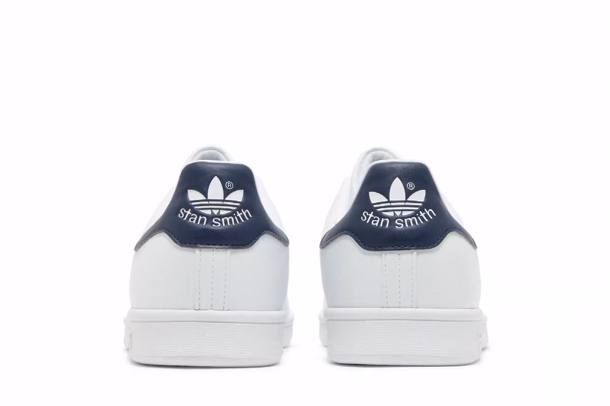 adidas Stan Smith White Collegiate Navy, view 7