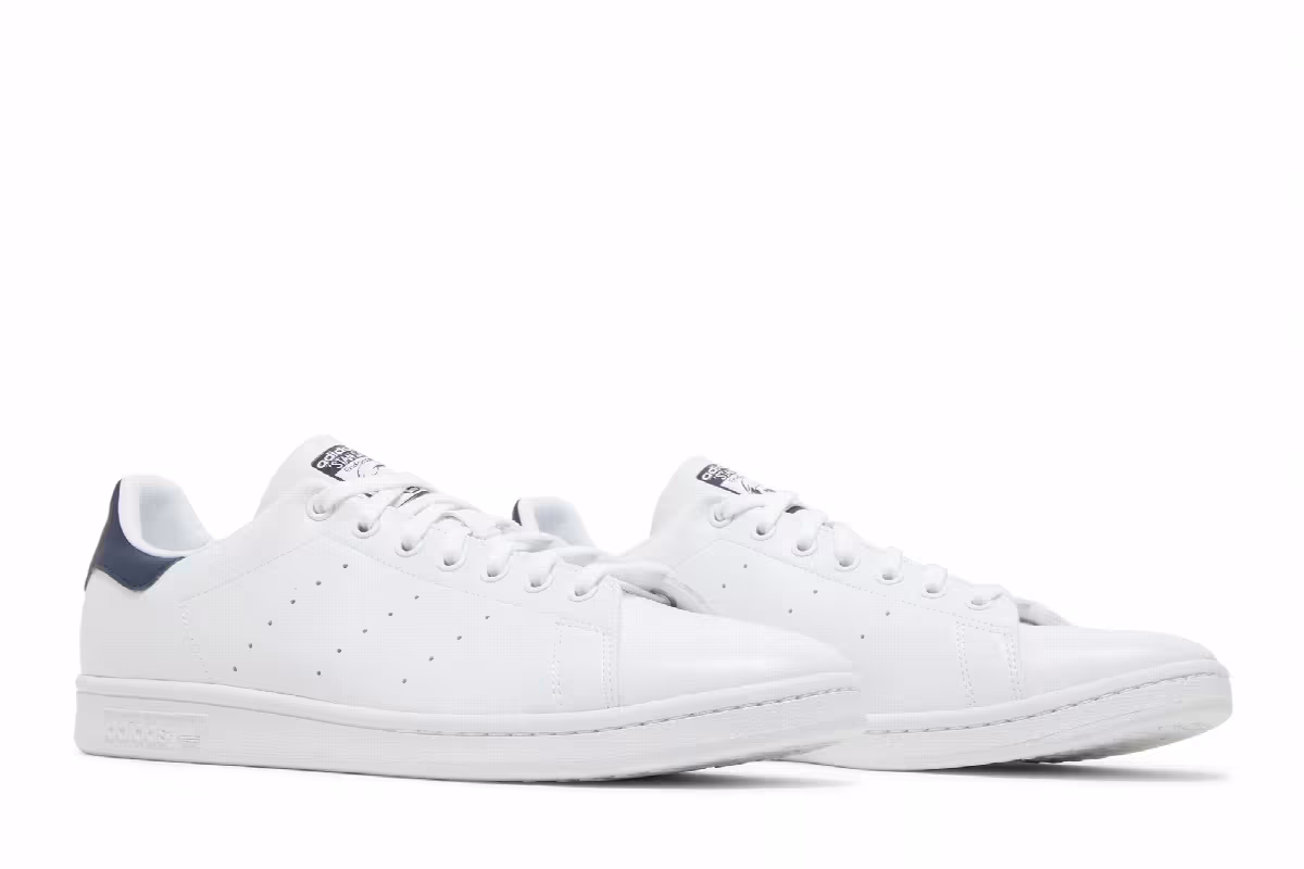 adidas Stan Smith White Collegiate Navy, view 9