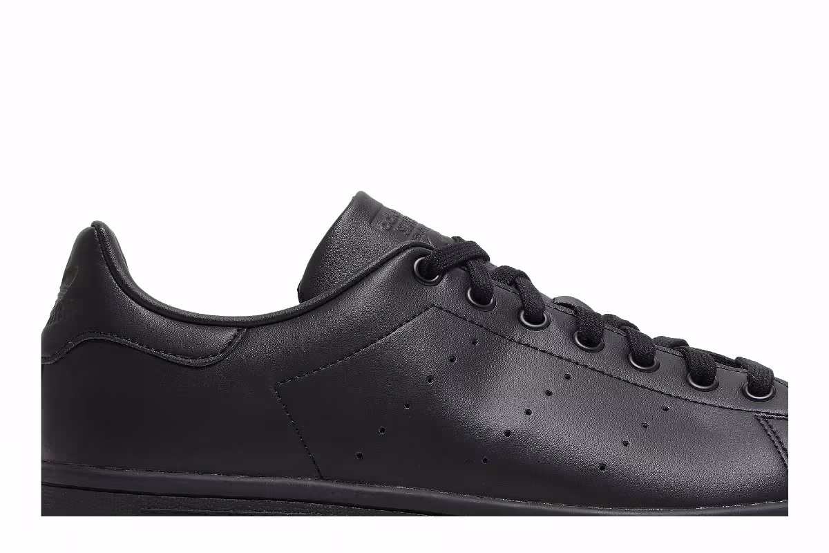 adidas Stan Smith Triple Black, view 3