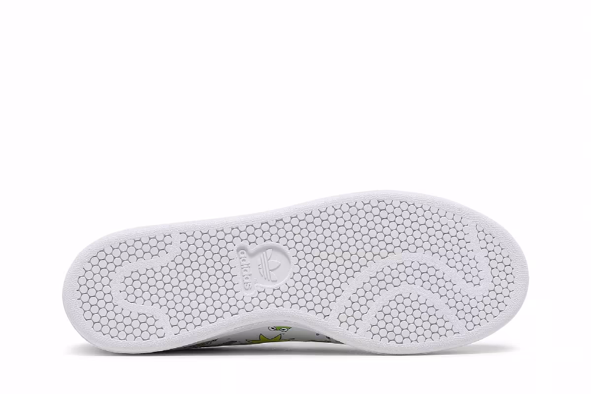 The Muppets x adidas Stan Smith Kermit The Frog Allover Print, view 5