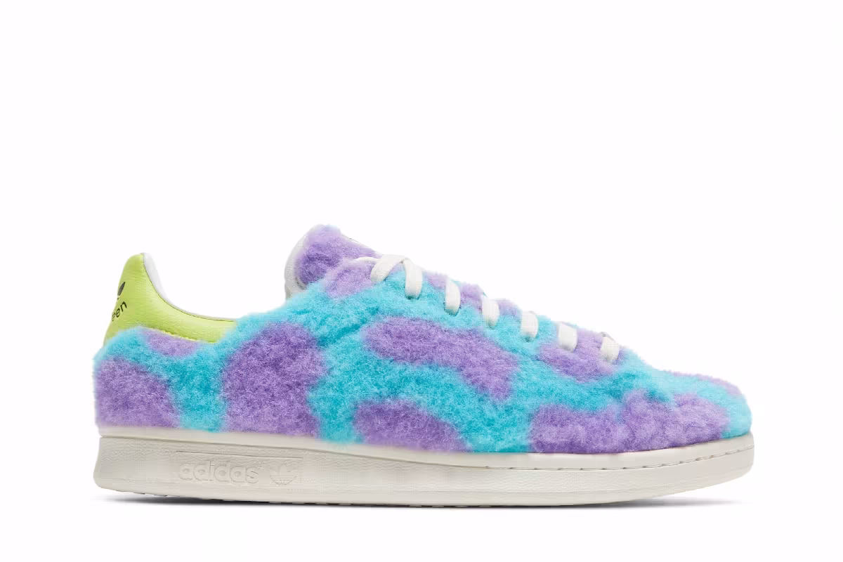 Monsters Inc. x adidas Stan Smith Mike & Sulley, view 2