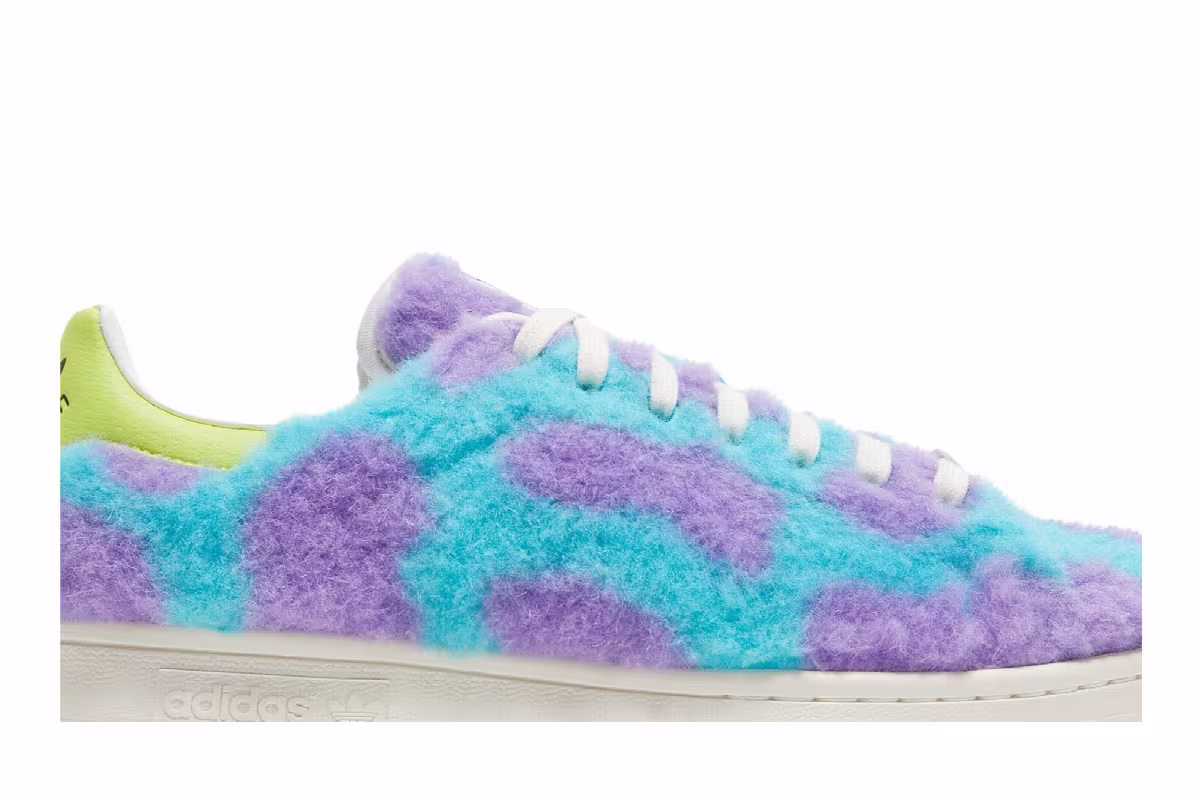 Monsters Inc. x adidas Stan Smith Mike & Sulley, view 3