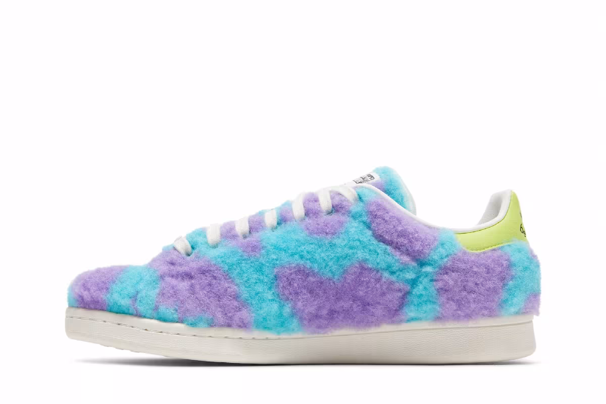 Monsters Inc. x adidas Stan Smith Mike & Sulley, view 4