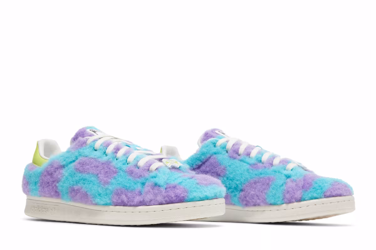 Monsters Inc. x adidas Stan Smith Mike & Sulley, view 9