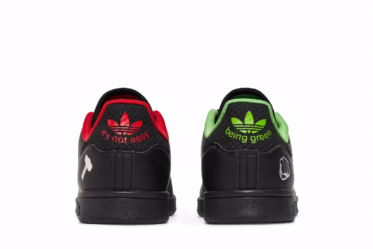 Marvel x adidas Stan Smith Hulk, view 7