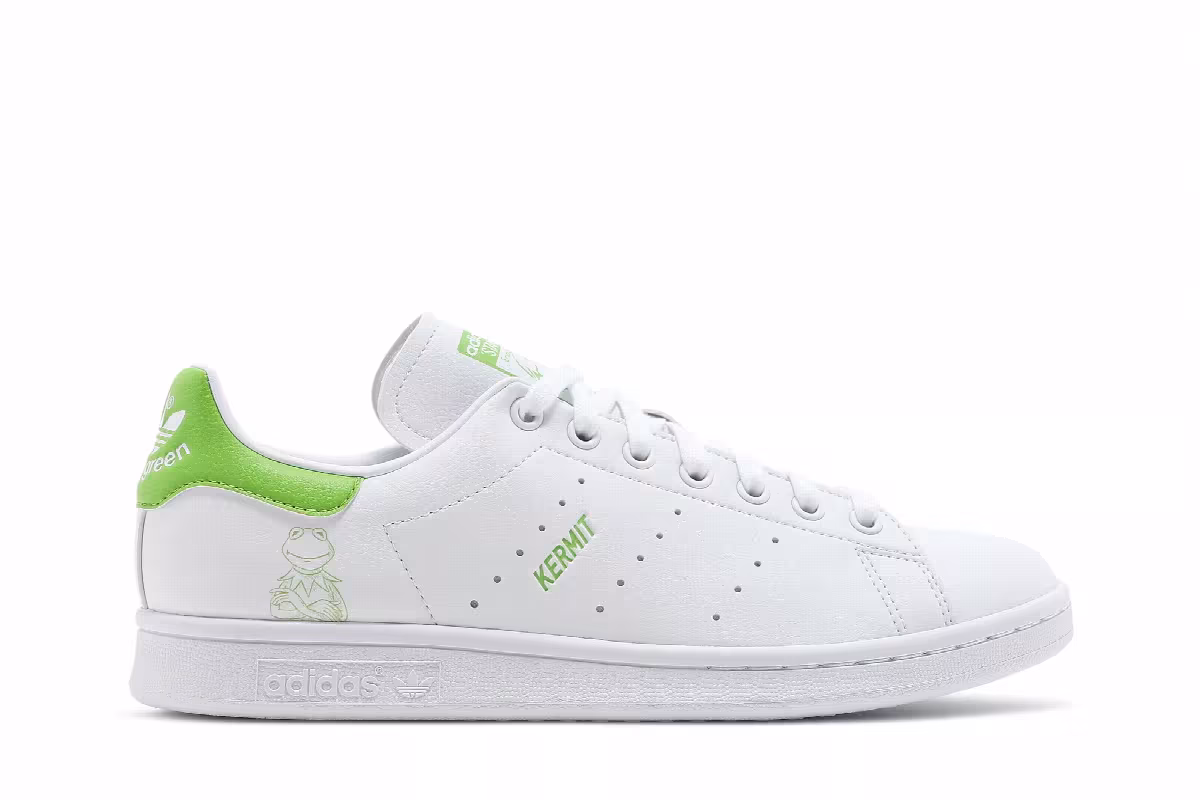 The Muppets x adidas Stan Smith Kermit The Frog, view 2