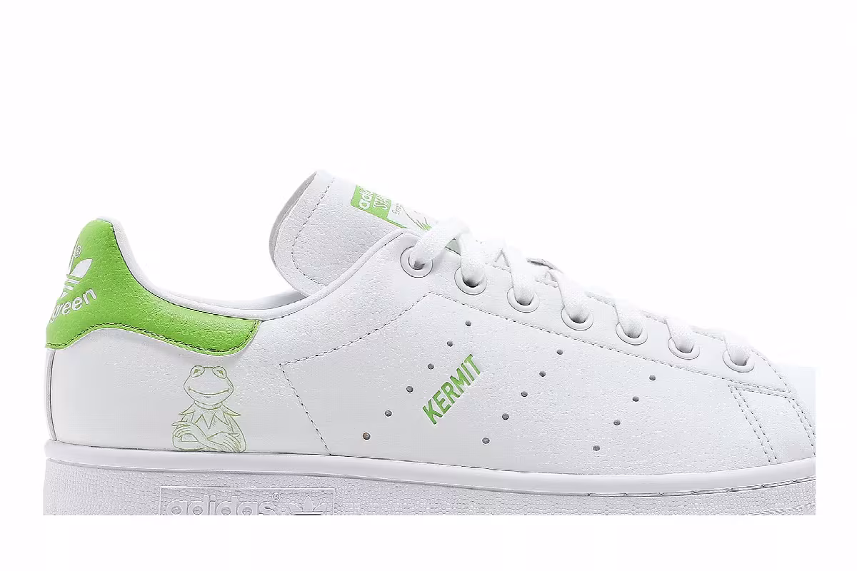 The Muppets x adidas Stan Smith Kermit The Frog, view 3