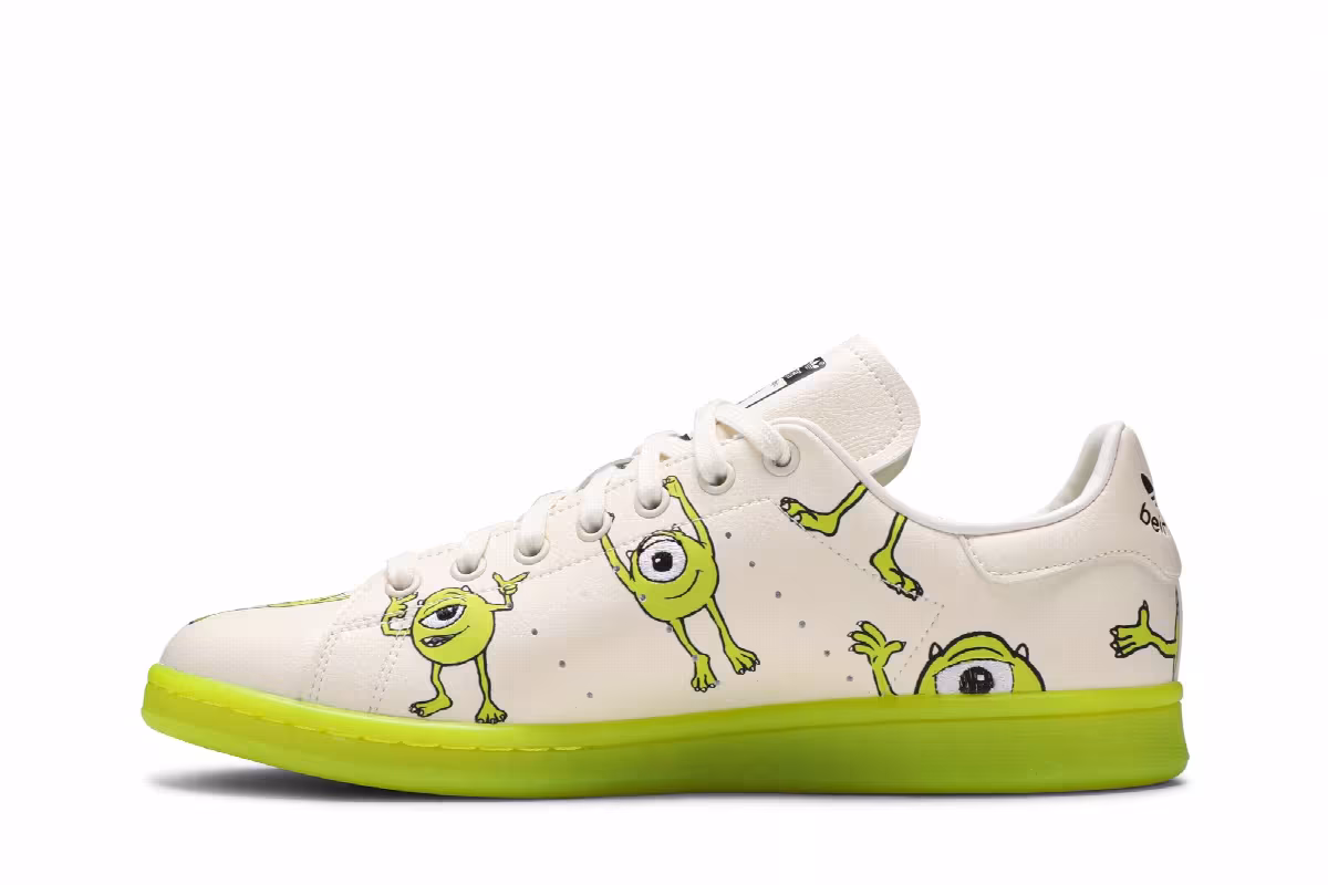Monsters Inc. x adidas Stan Smith Mike Wazowski, view 4