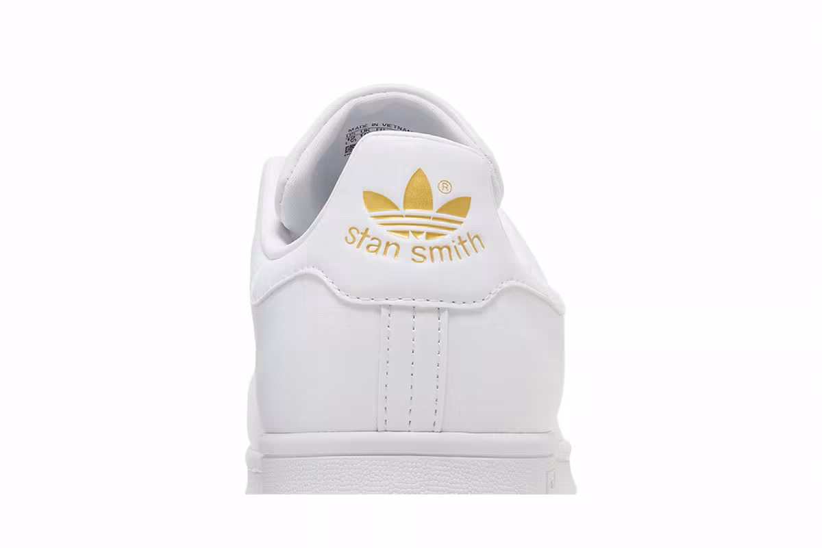 adidas Stan Smith White Gold Metallic, view 8