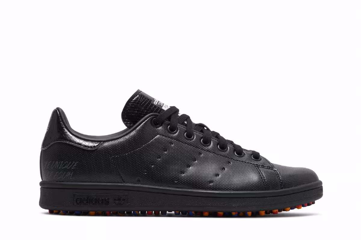 Adidas Stan Smith Primegreen LE Spikeless Golf Triple Black, view 2