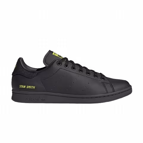Adidas Stan Smith 'Black Semi Solar Yellow'