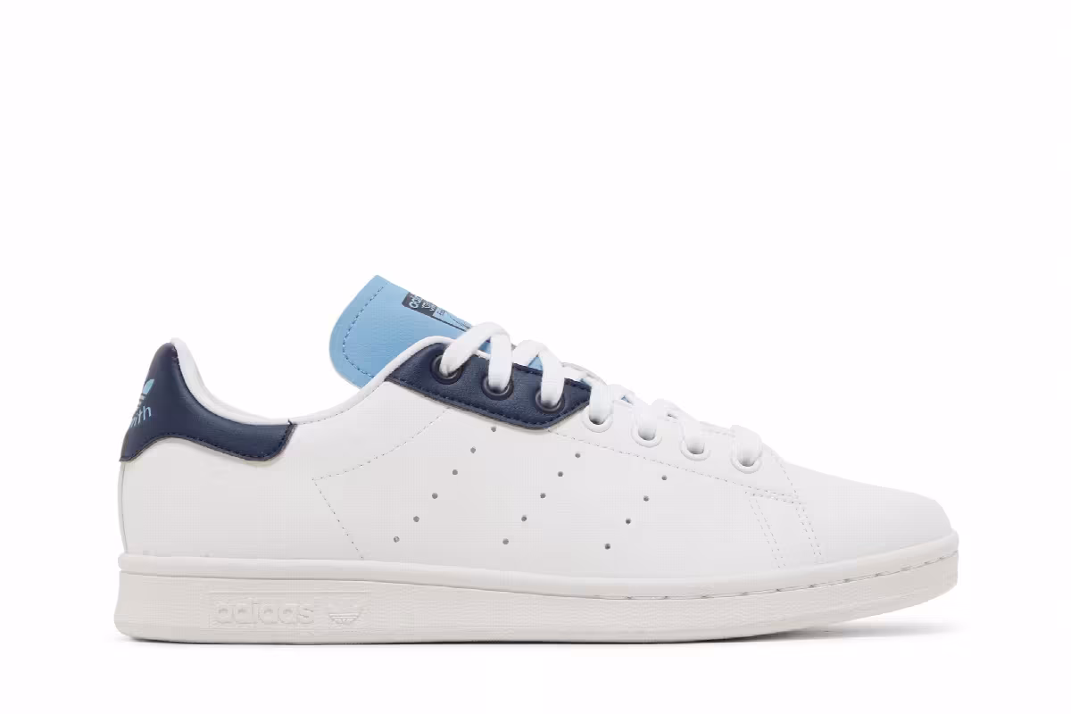 Adidas Stan Smith White Collegiate Navy, view 2