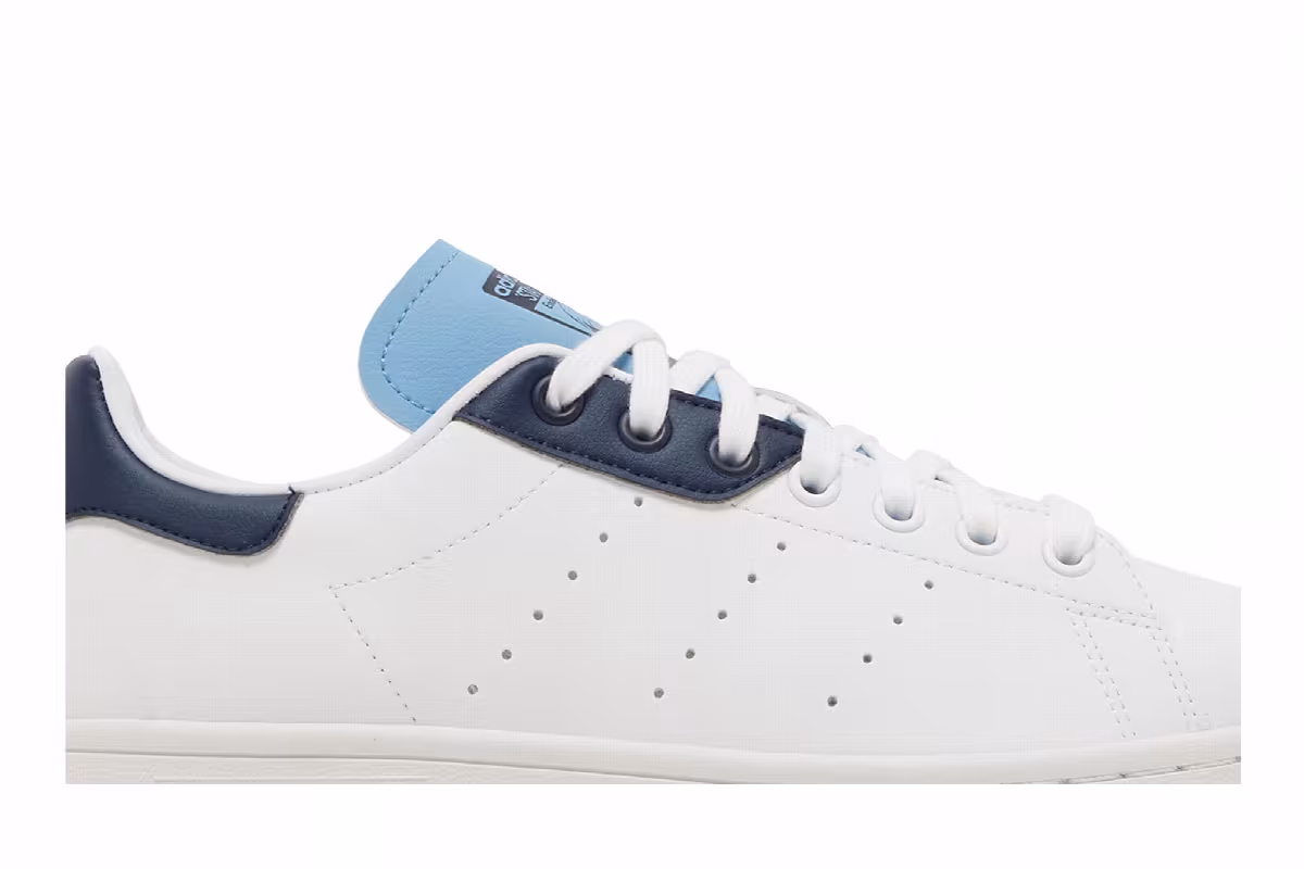 Adidas Stan Smith White Collegiate Navy, view 3