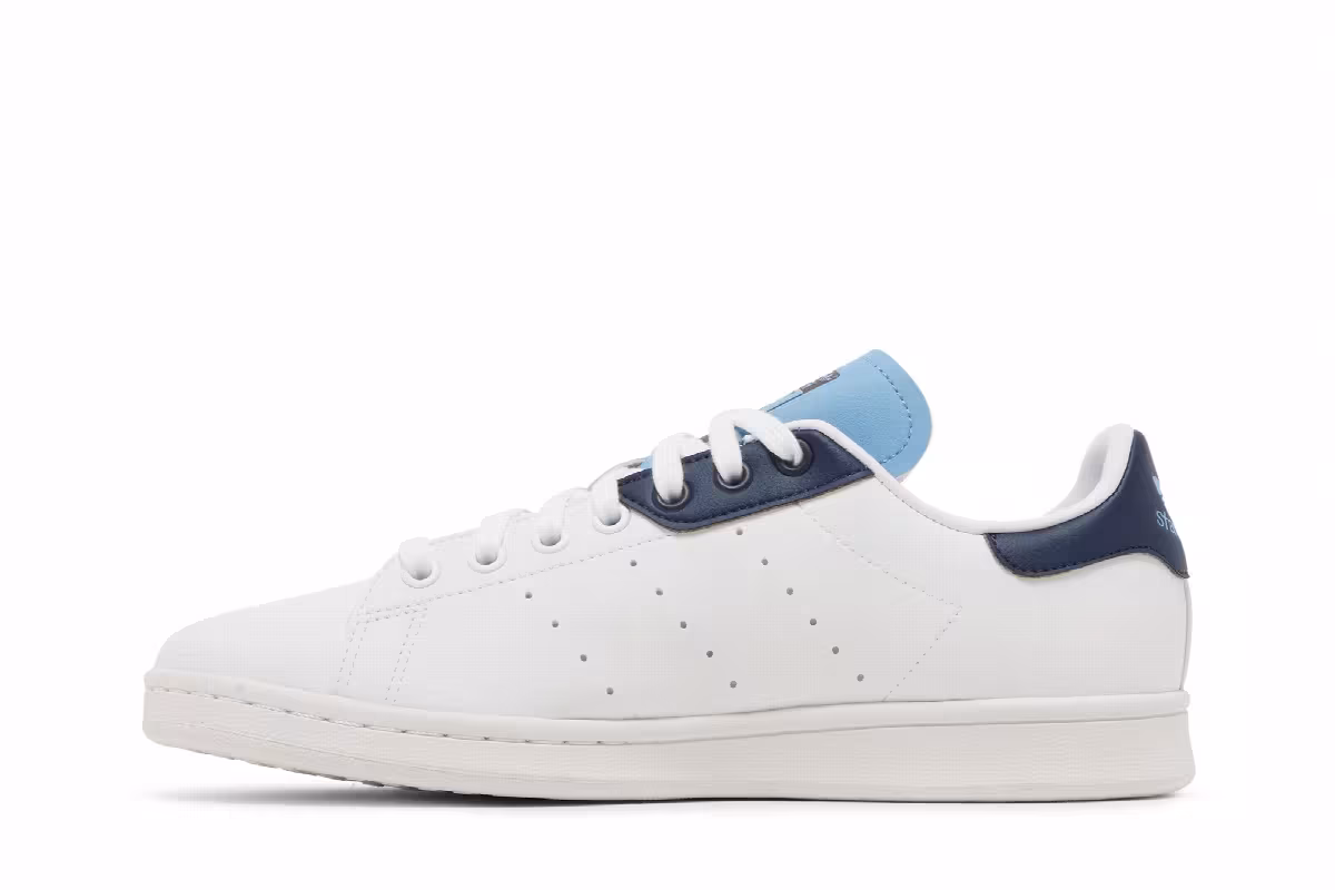 Adidas Stan Smith White Collegiate Navy, view 4