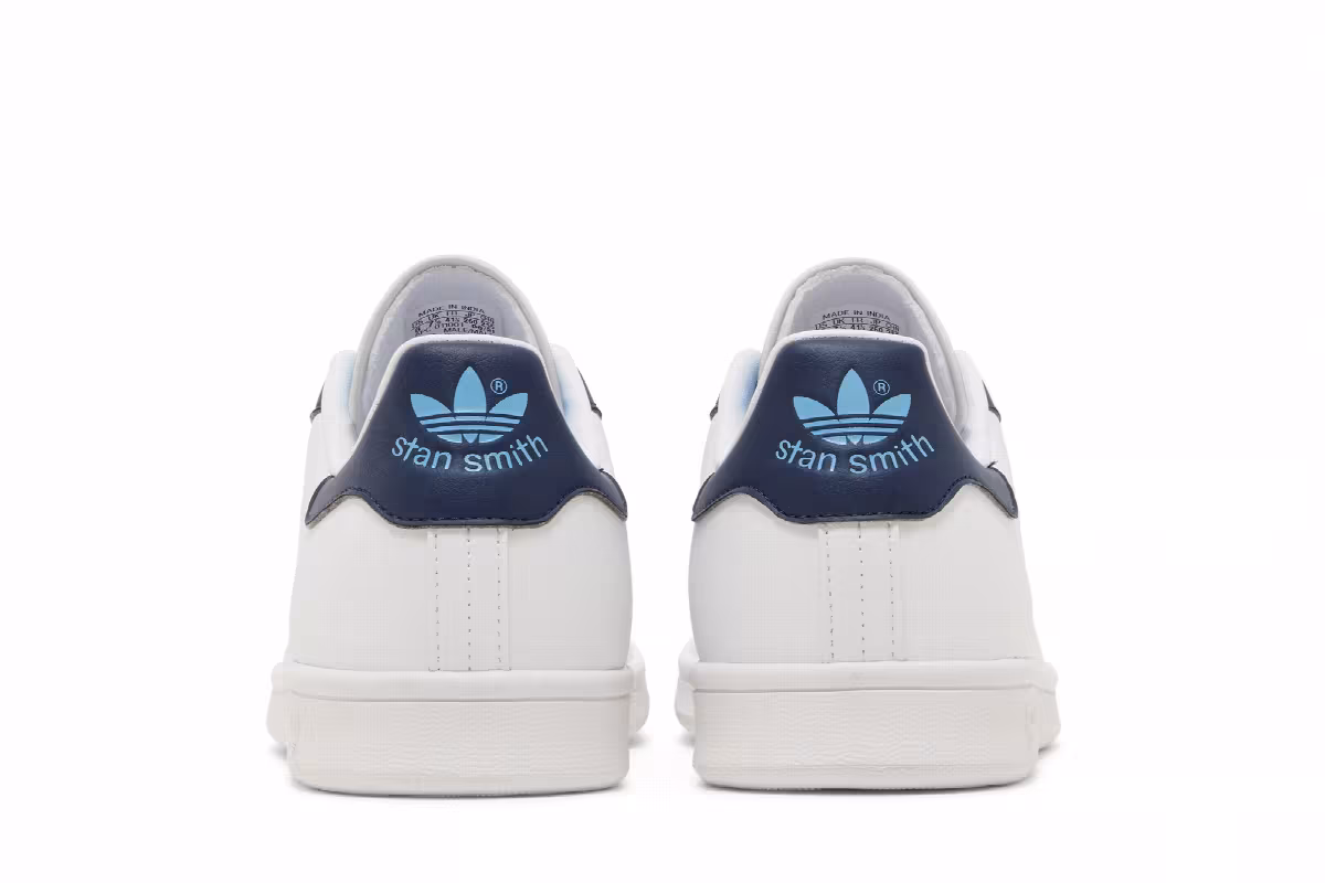 Adidas Stan Smith White Collegiate Navy, view 7