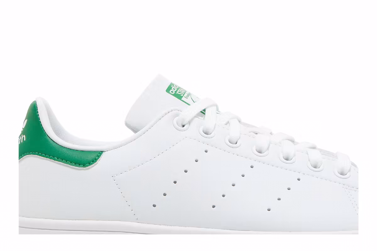 adidas Women's Stan Smith Primegreen White Green, view 3