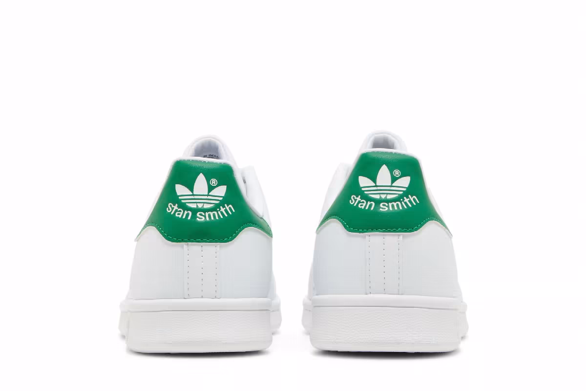 adidas Women's Stan Smith Primegreen White Green, view 7