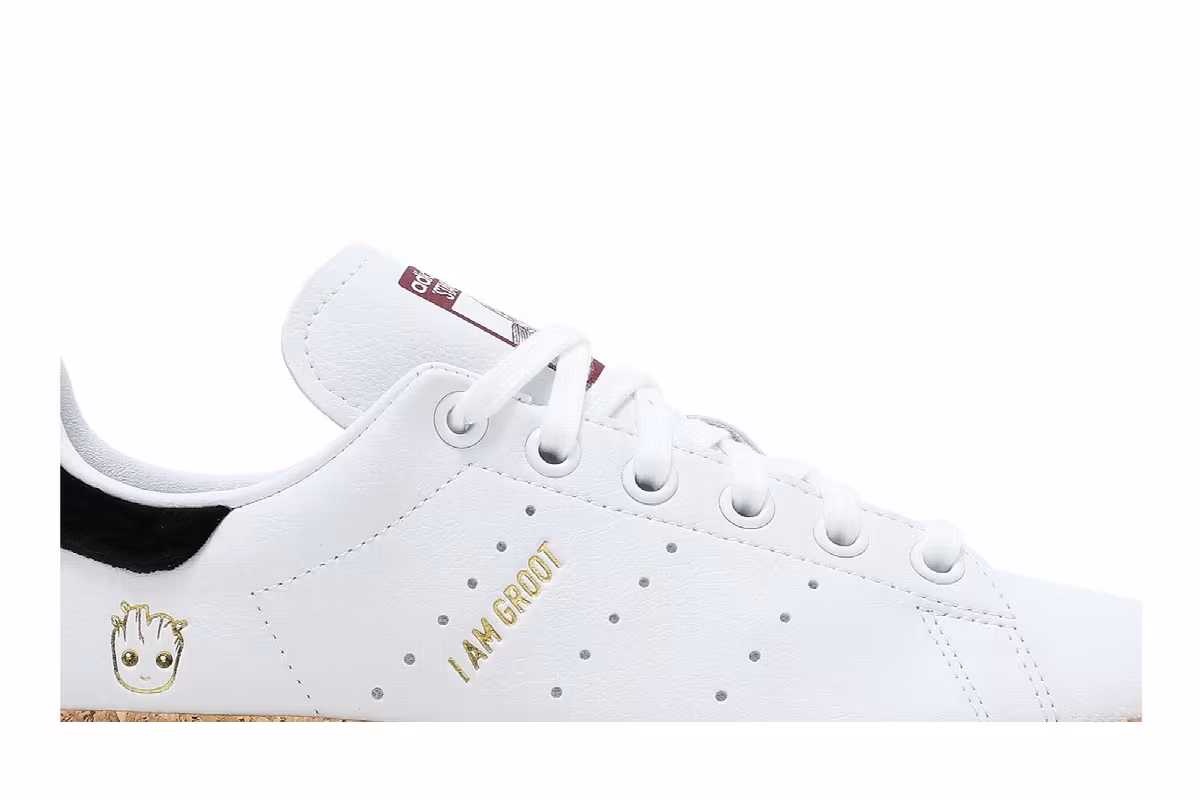 Marvel x adidas Women's Stan Smith I Am Groot, view 3