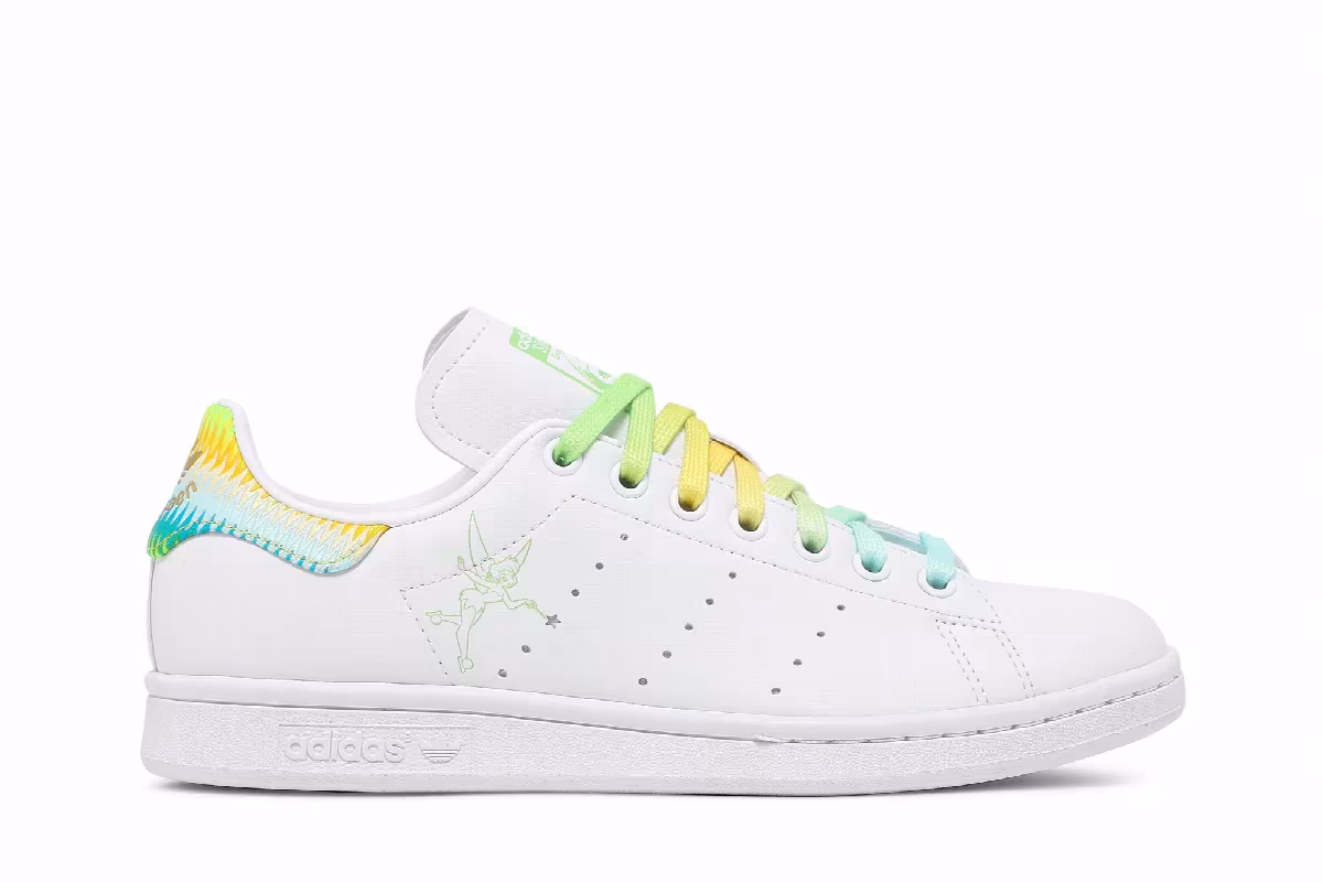 Disney x adidas Women's Stan Smith Tinkerbell, view 2