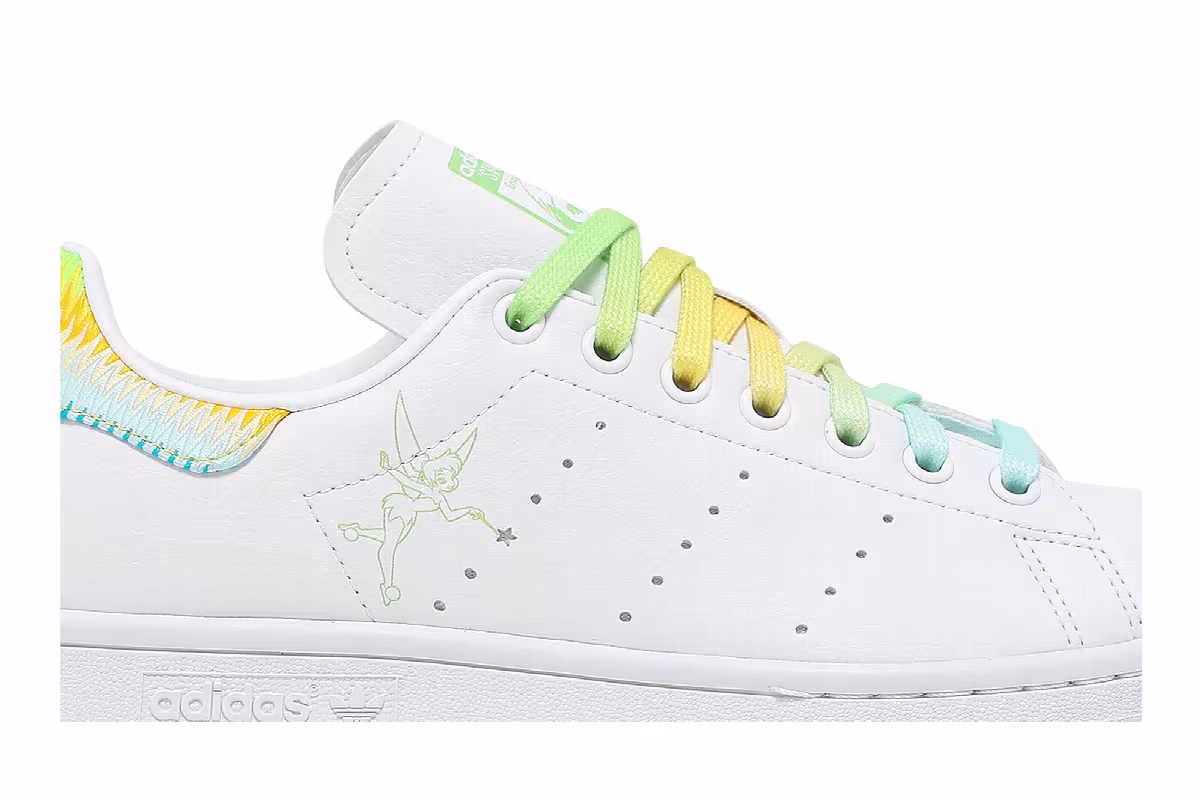 Disney x adidas Women's Stan Smith Tinkerbell, view 3