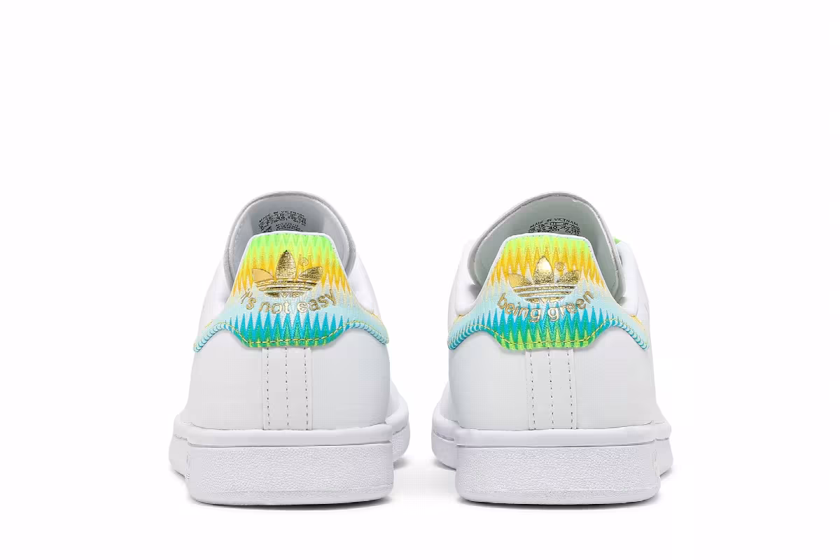 Disney x adidas Women's Stan Smith Tinkerbell, view 7