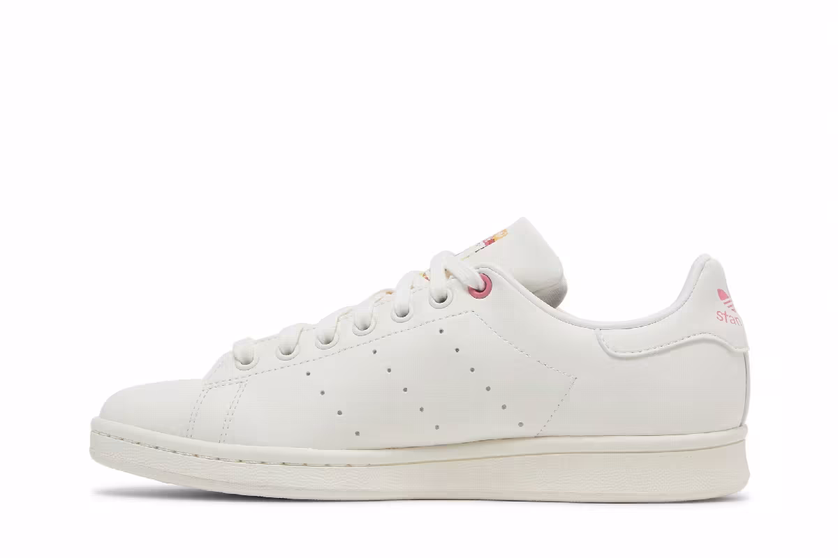 Adidas Women's Stan Smith White Crew Orange, view 4